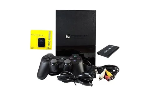 Sony PS2 Slim 160 GB USB Drive Modded with Preinstalled Games